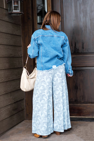 Turning A New Leaf Palazzo Pants