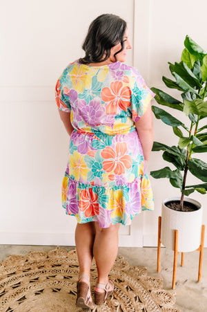 Hawaiian Hibiscus Dress