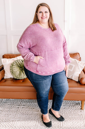Before Time Pullover In Lilac