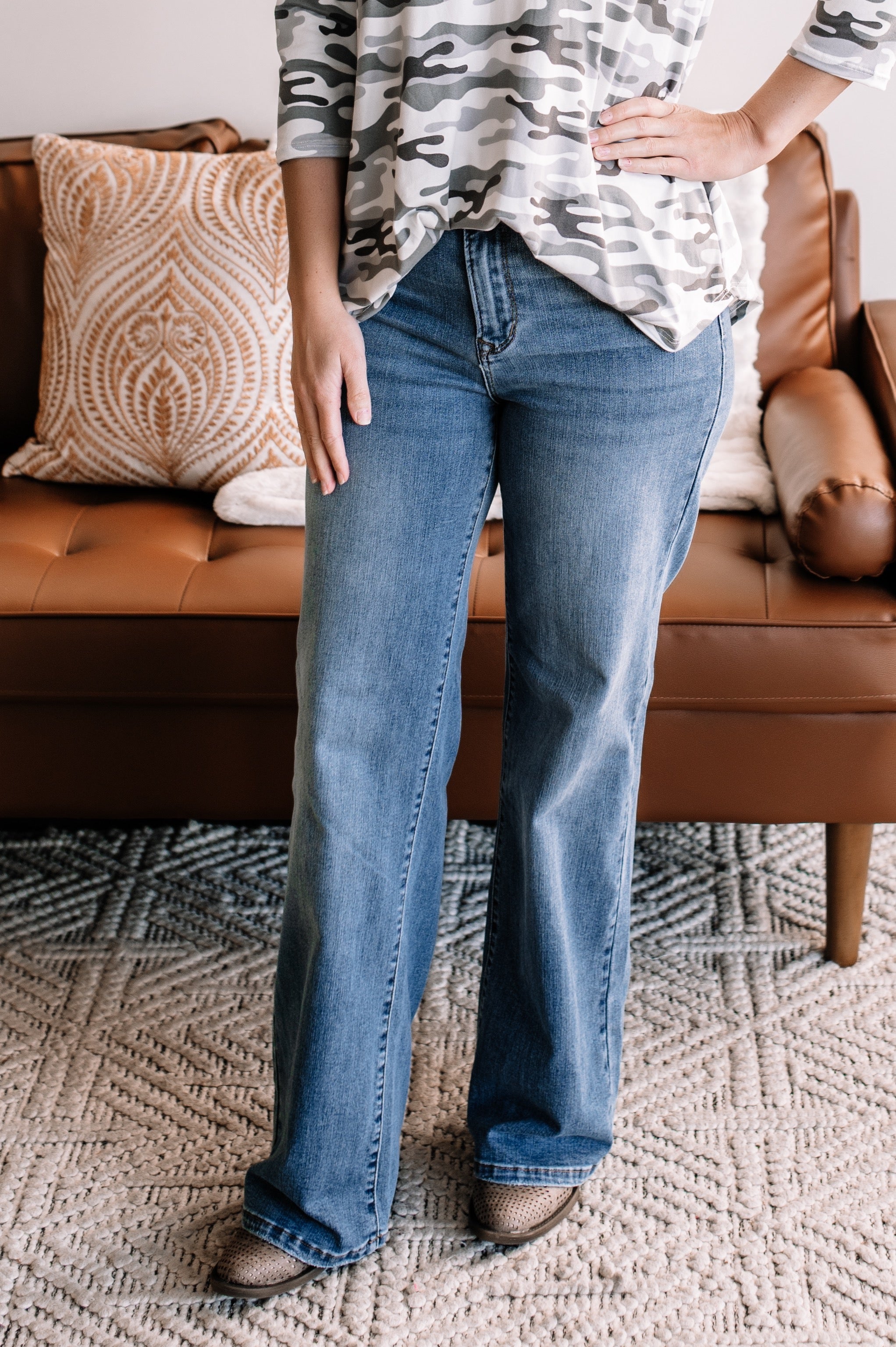 Trendsetter Wide Leg Judy Blue Jeans