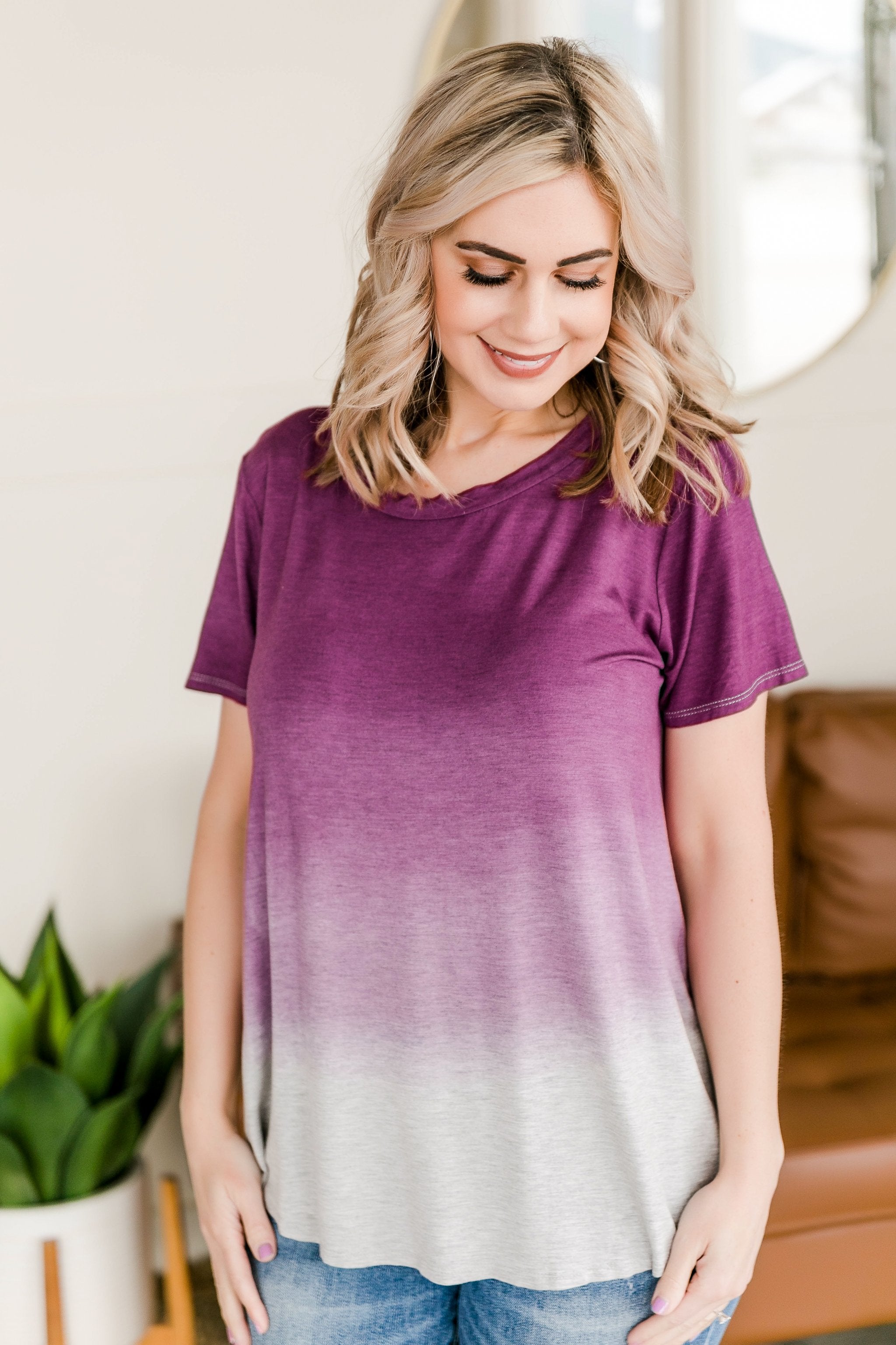 Always By Your Side Top In Amethyst