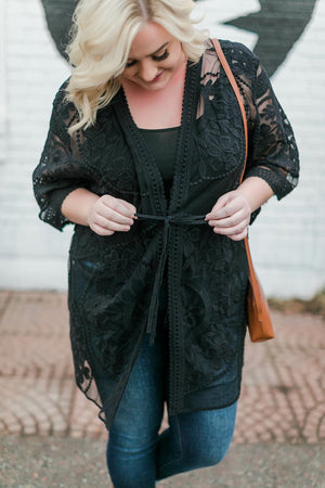 All Dolled Up Lace Cardigan