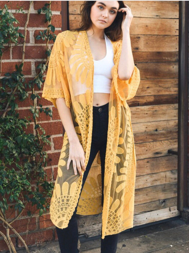 Marren Kimono Mustard